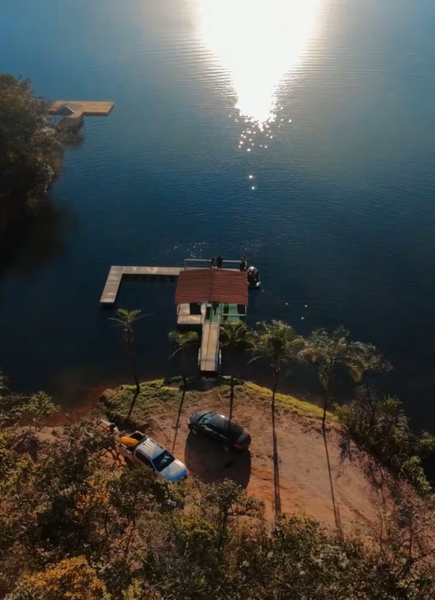 Vista do espaço externo